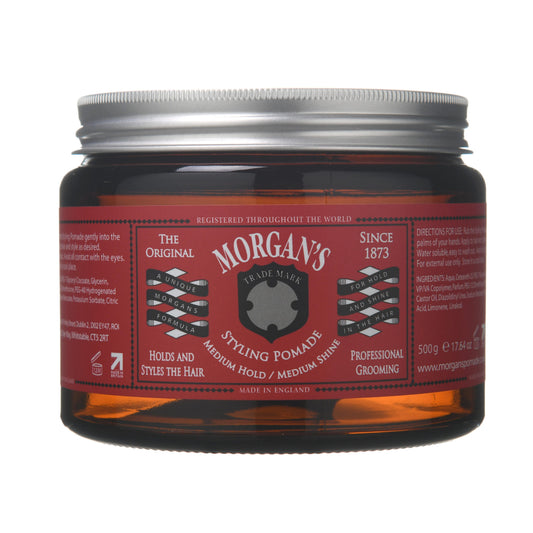Morgan's Pomade Medium Hold / Medium Shine (Red Label) – alternate view