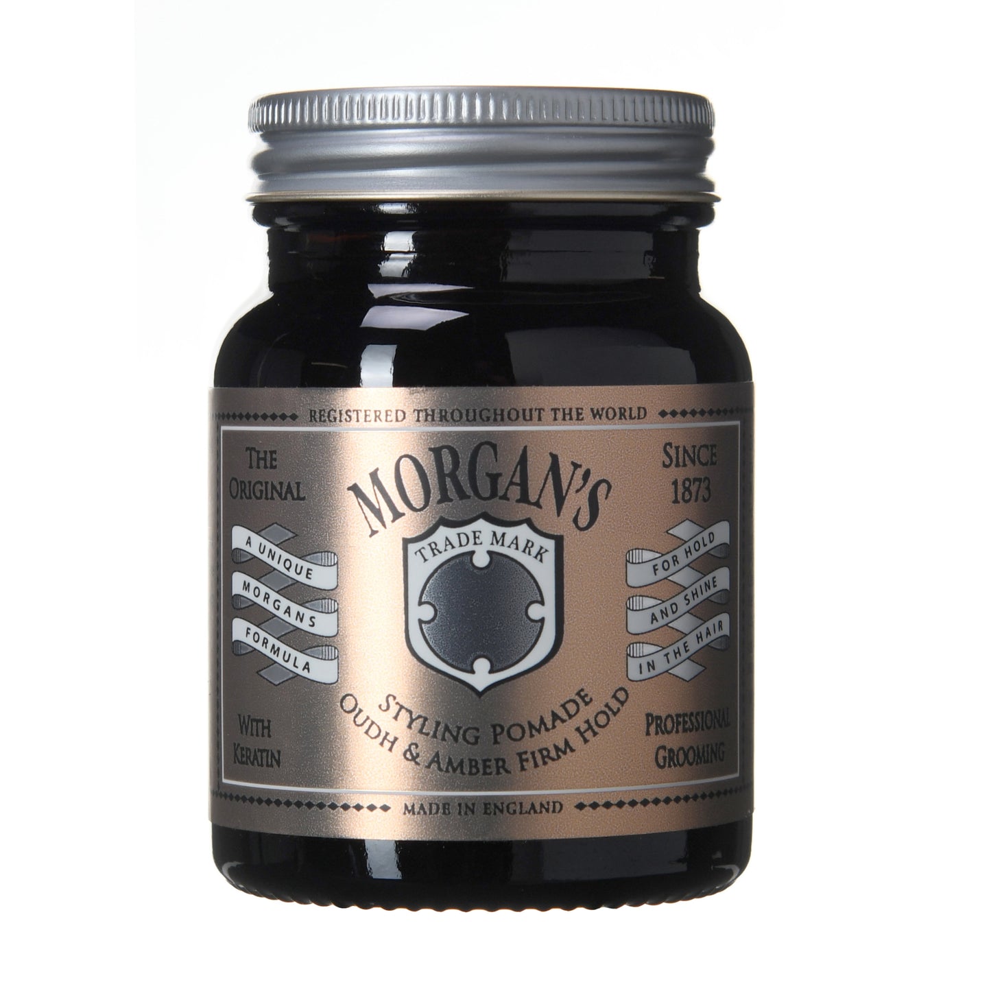 Morgan's Oudh & Amber Firm Hold Pomade (Gold label)