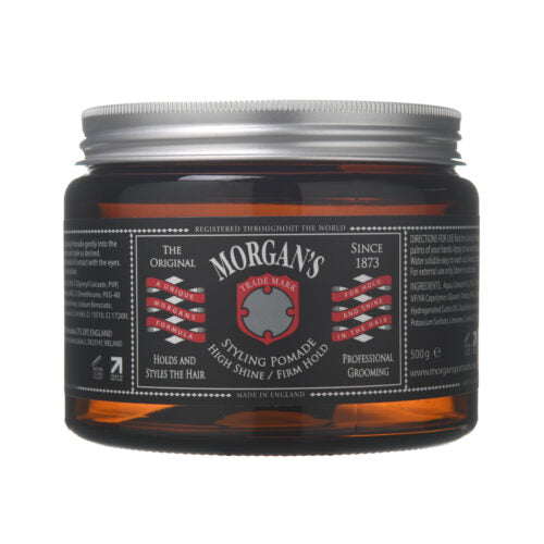 Morgan's Pomade High Shine / Firm Hold (melna etiķete)